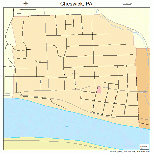 Cheswick, PA street map