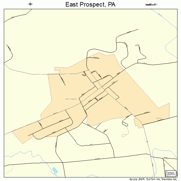 East Prospect, PA street map