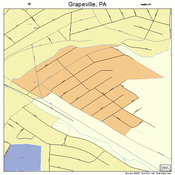 Grapeville, PA street map
