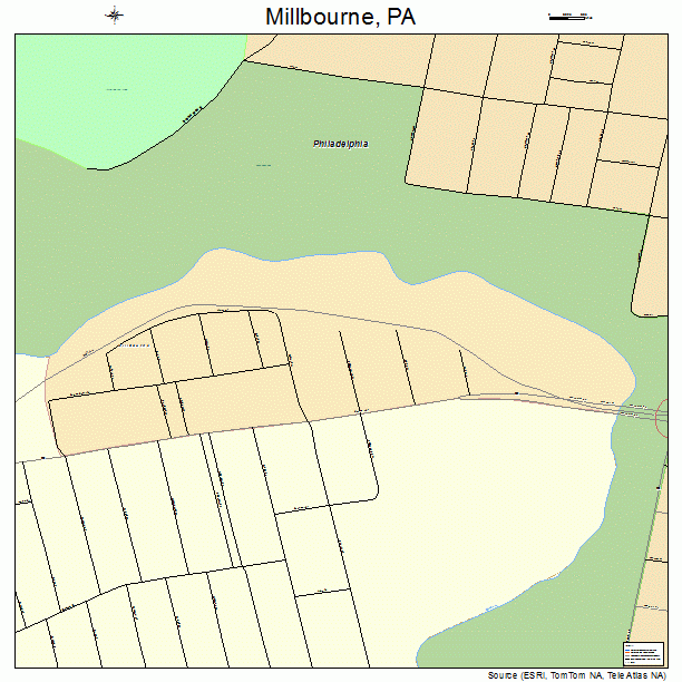 Millbourne, PA street map
