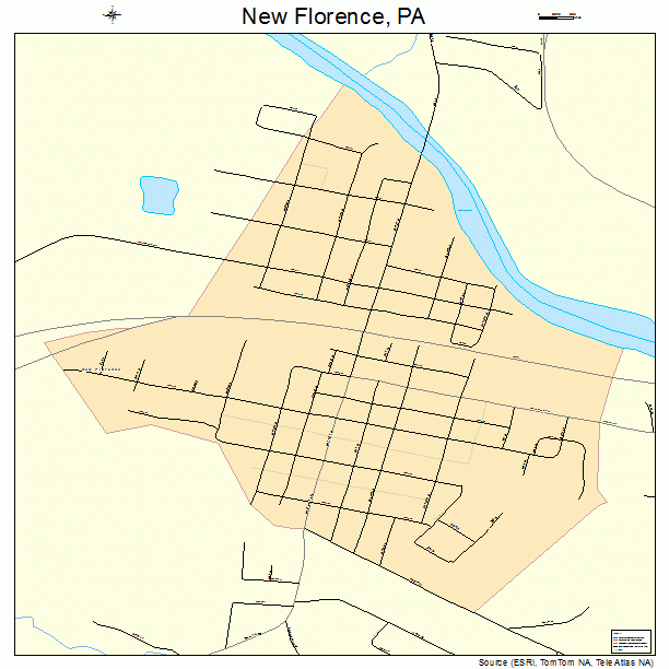 New Florence, PA street map