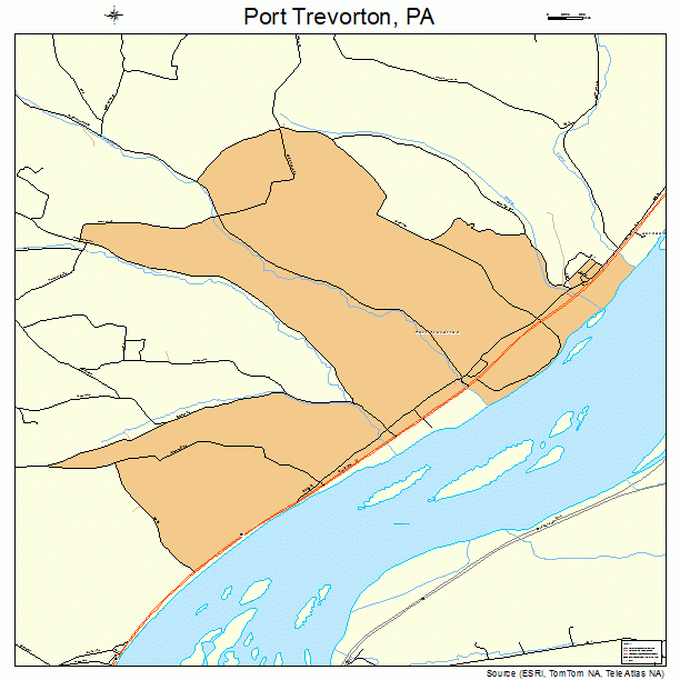 Port Trevorton, PA street map