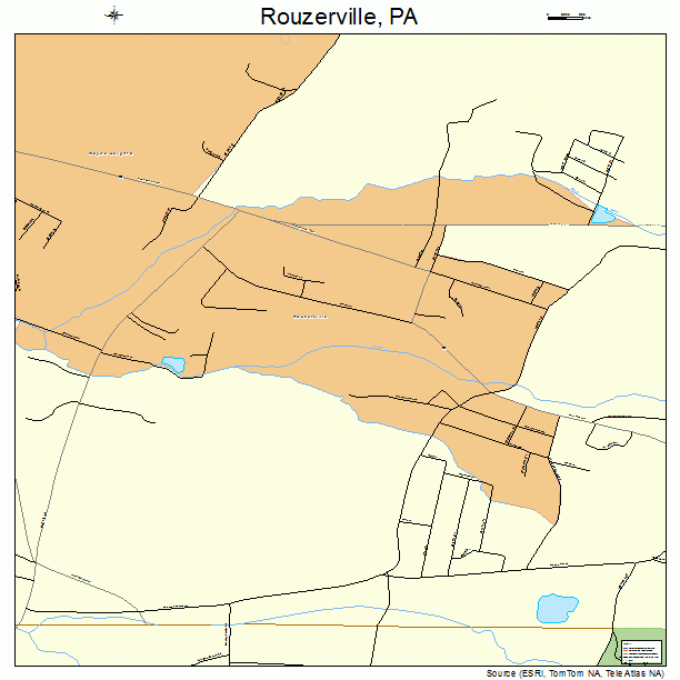 Rouzerville, PA street map