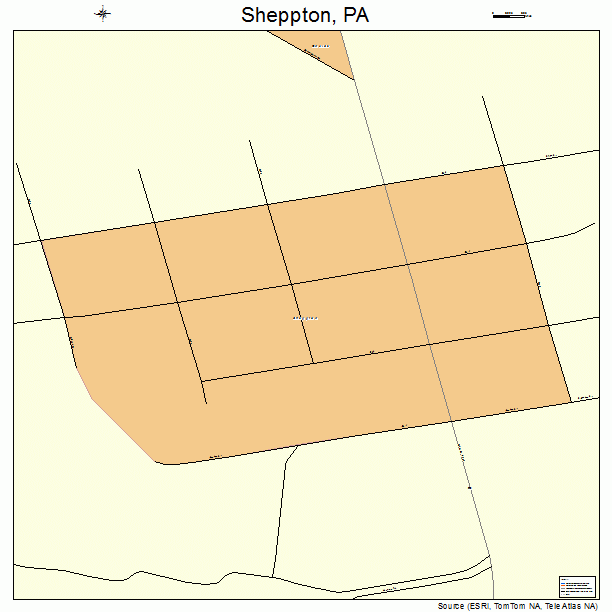 Sheppton, PA street map