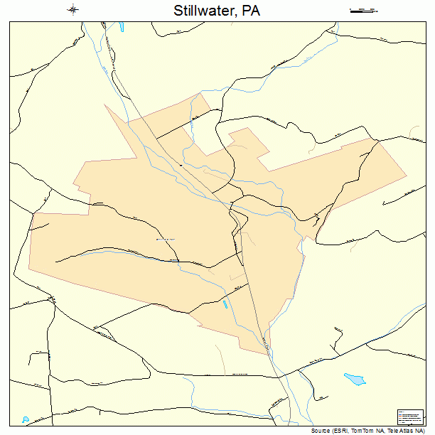Stillwater, PA street map