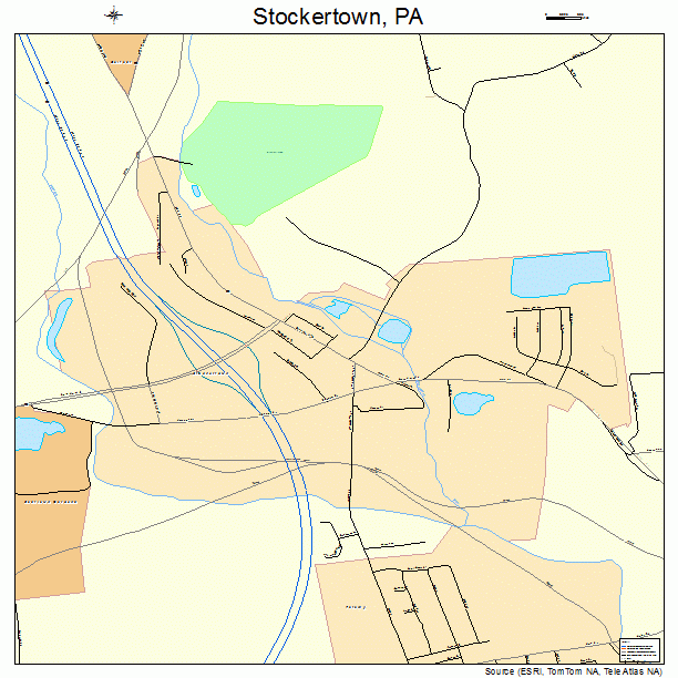Stockertown, PA street map