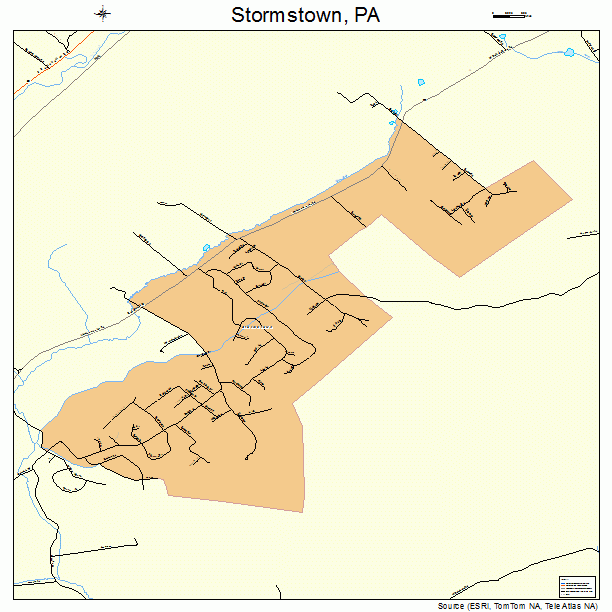 Stormstown, PA street map