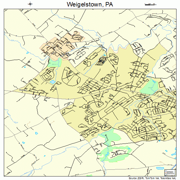 Weigelstown, PA street map