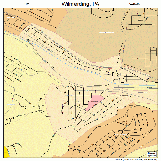 Wilmerding, PA street map