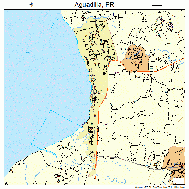 Aguadilla, PR street map