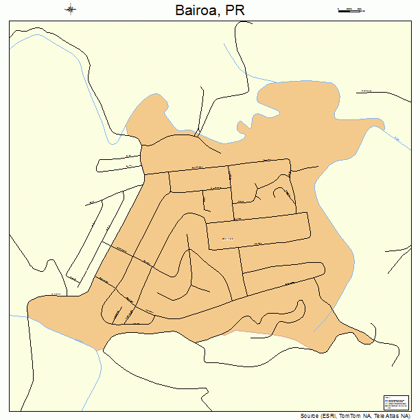 Bairoa, PR street map