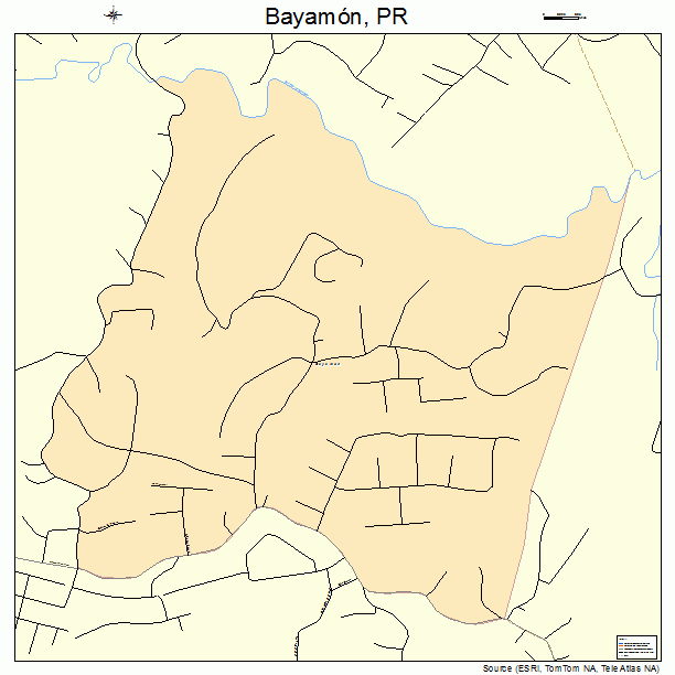 Bayamon, PR street map