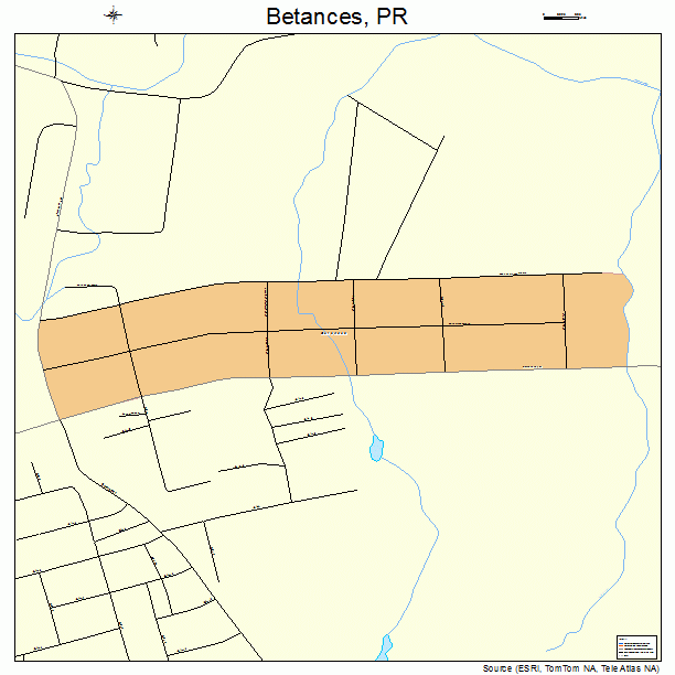 Betances, PR street map