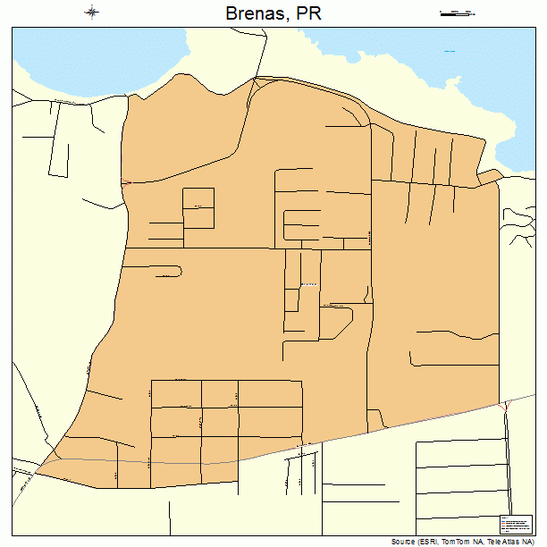 Brenas, PR street map