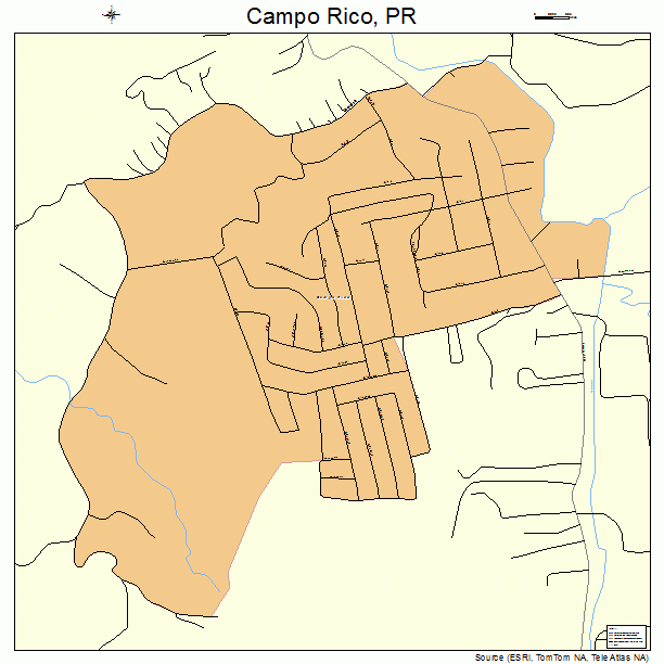 Campo Rico, PR street map