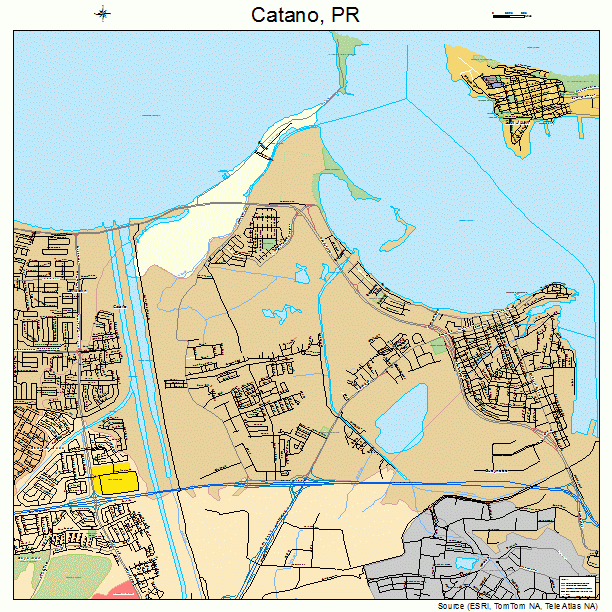 Catano, PR street map