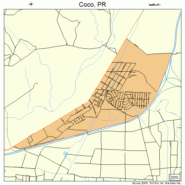 Coco, PR street map