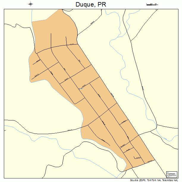 Duque, PR street map