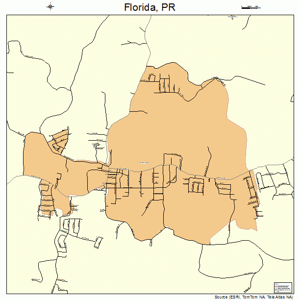 Florida, PR street map