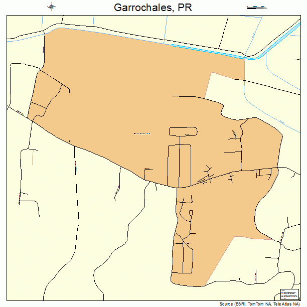 Garrochales, PR street map