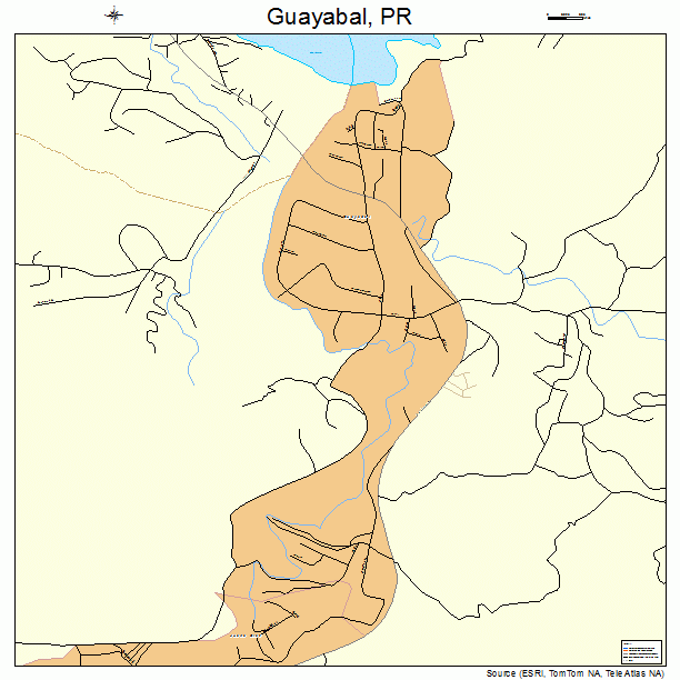 Guayabal, PR street map