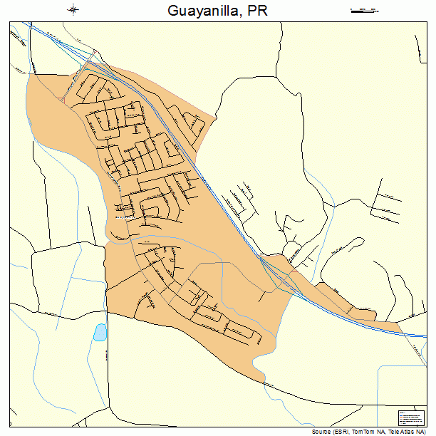 Guayanilla, PR street map