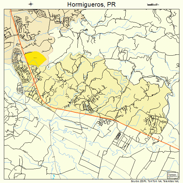 Hormigueros, PR street map