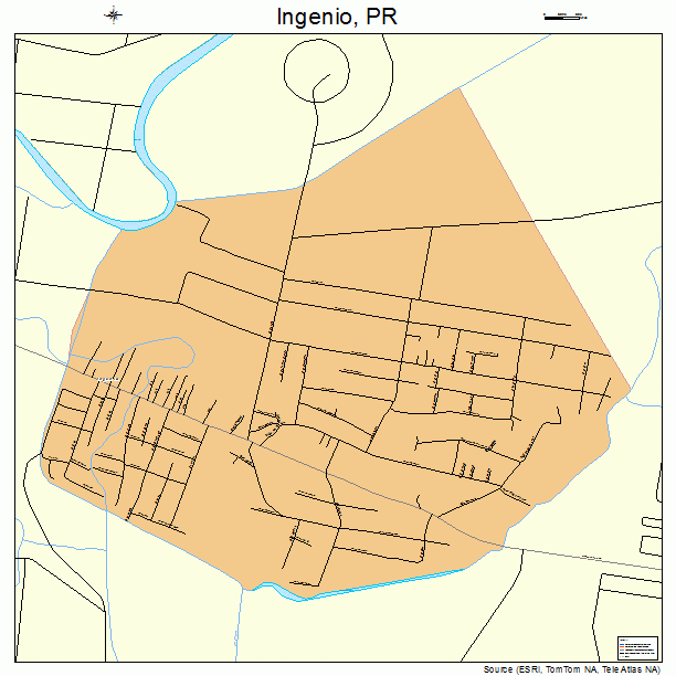 Ingenio, PR street map