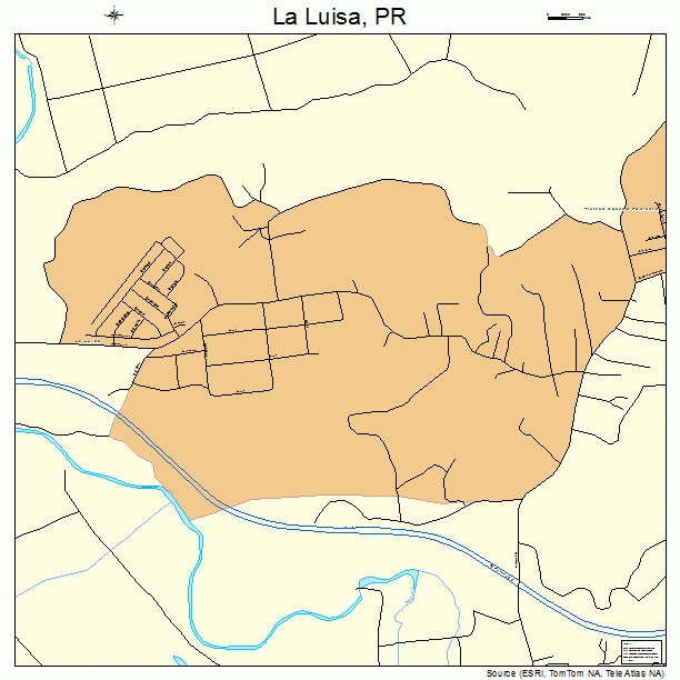 La Luisa, PR street map