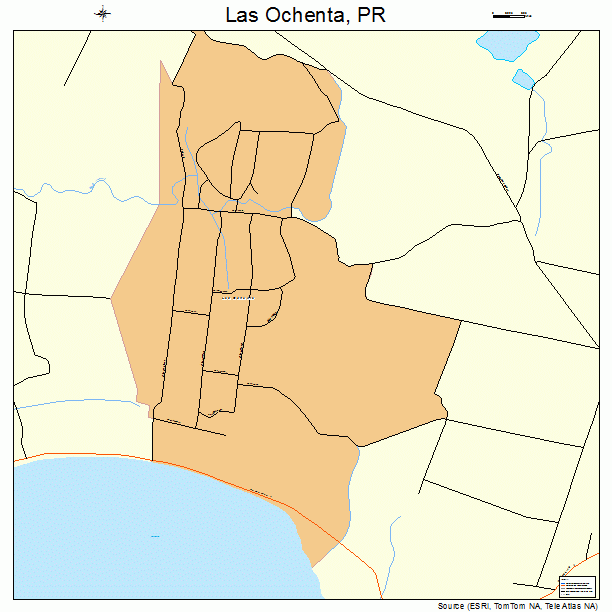 Las Ochenta, PR street map