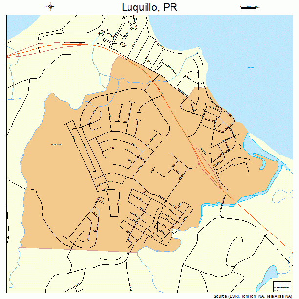 Luquillo, PR street map