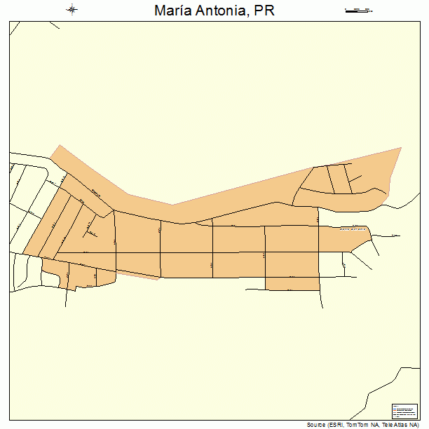 Maria Antonia, PR street map