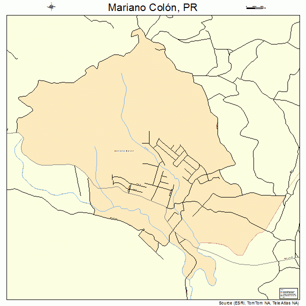 Mariano Colon, PR street map