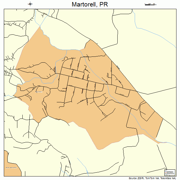 Martorell, PR street map