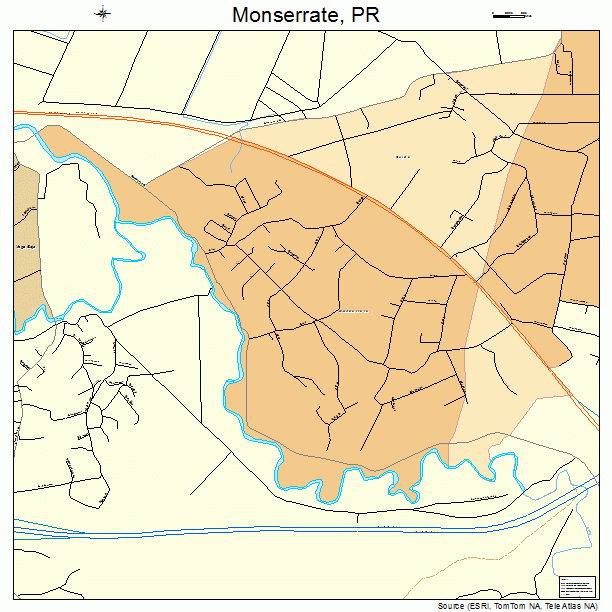 Monserrate, PR street map