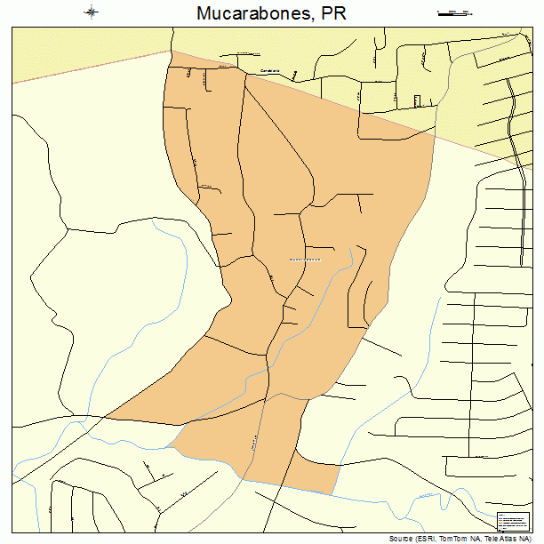Mucarabones, PR street map