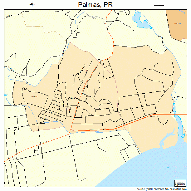 Palmas, PR street map