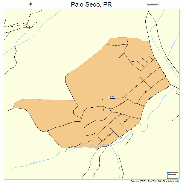 Palo Seco, PR street map