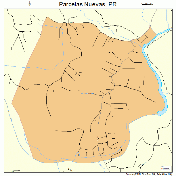 Parcelas Nuevas, PR street map