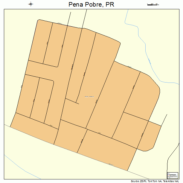 Pena Pobre, PR street map