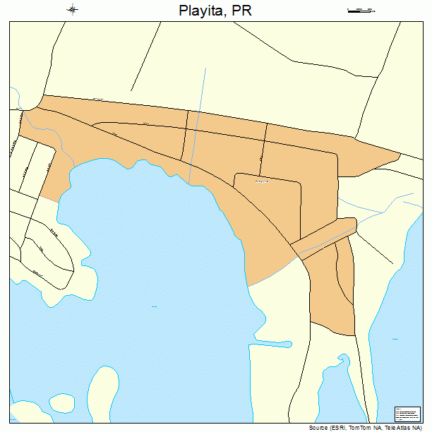 Playita, PR street map