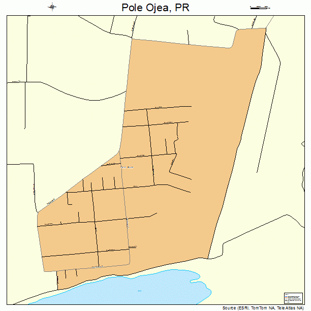 Pole Ojea, PR street map