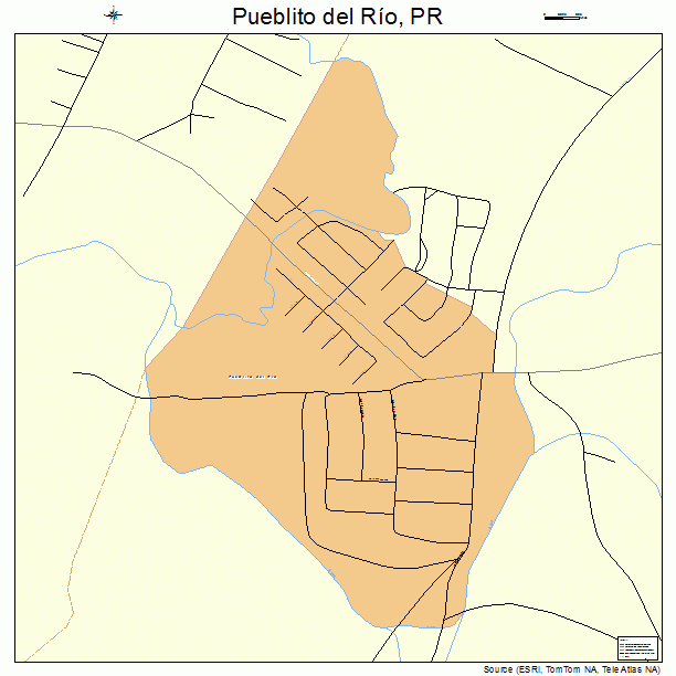 Pueblito del Rio, PR street map