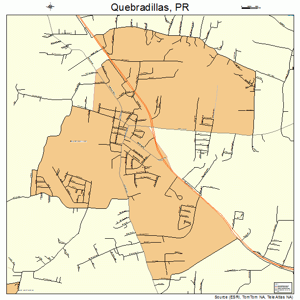 Quebradillas, PR street map