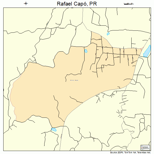 Rafael Capo, PR street map