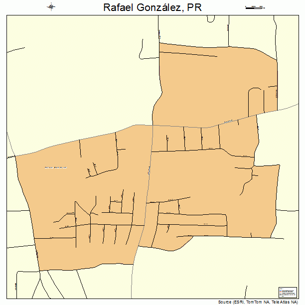 Rafael Gonzalez, PR street map