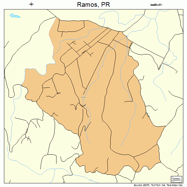 Ramos, PR street map