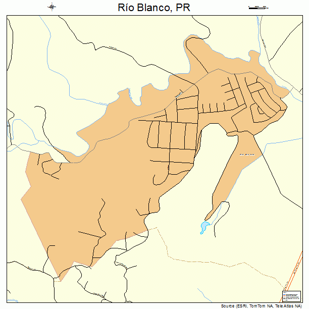 Rio Blanco, PR street map