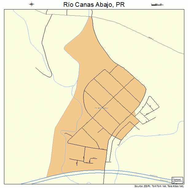 Rio Canas Abajo, PR street map