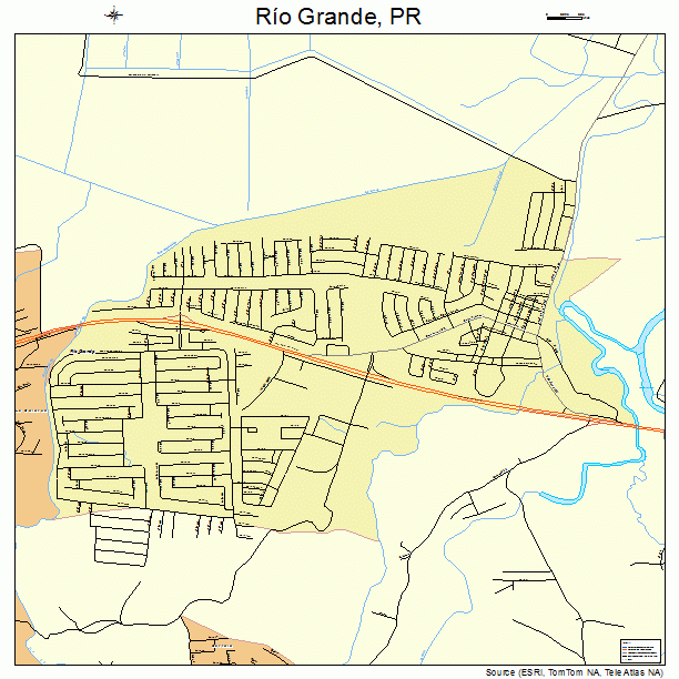 Rio Grande, PR street map